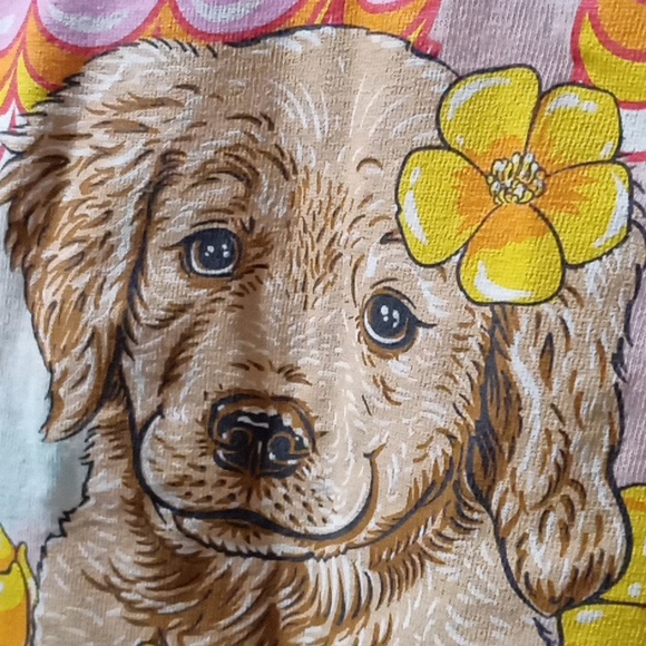 SIMPLY SOUTHERN T-shirt Medium- "Cheer Up Buttercup" 🐶 🌺 - Picture 9 of 15